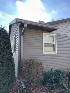 downspout installation